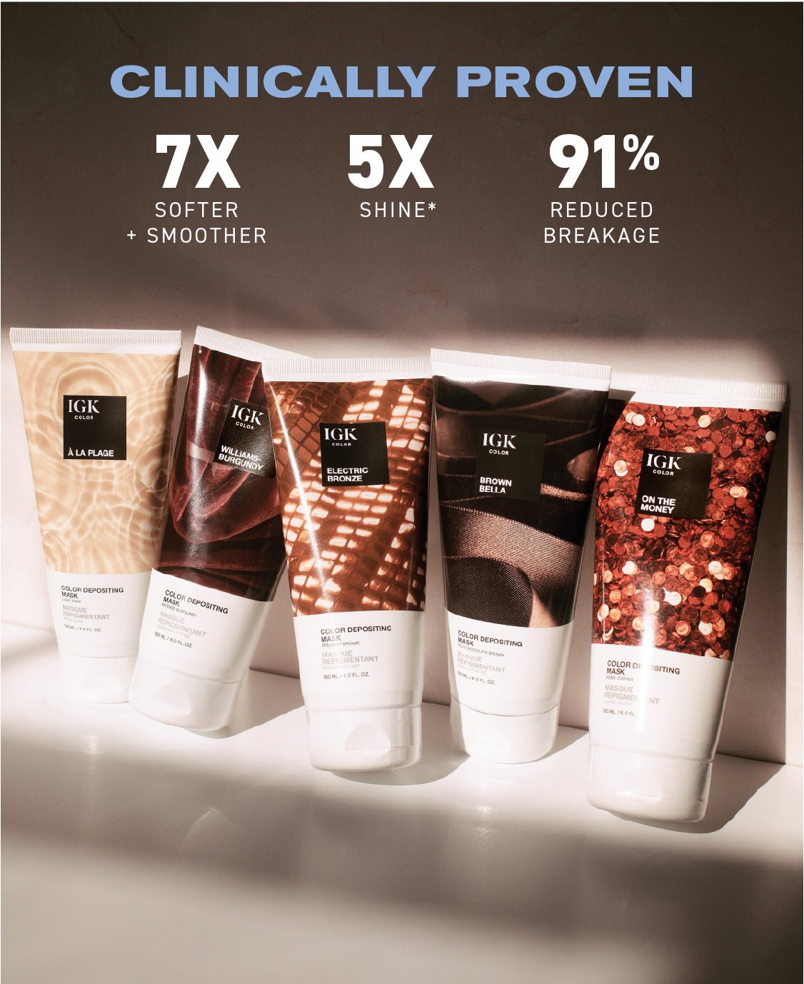 Color Depositing Hair Mask