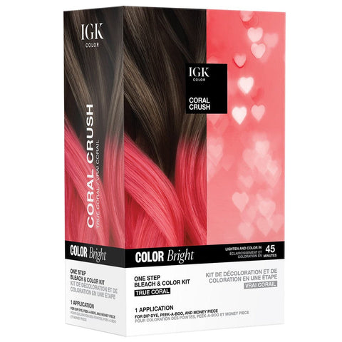 IGK Color Bright Kit Coral Crush