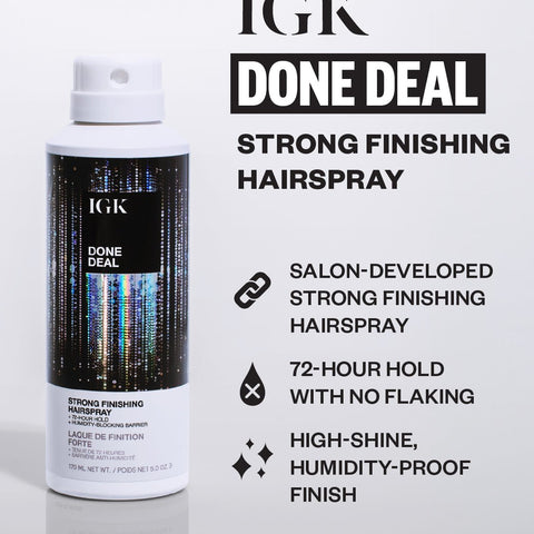 Done Deal Strong Finishing Hairspray — Retail 3