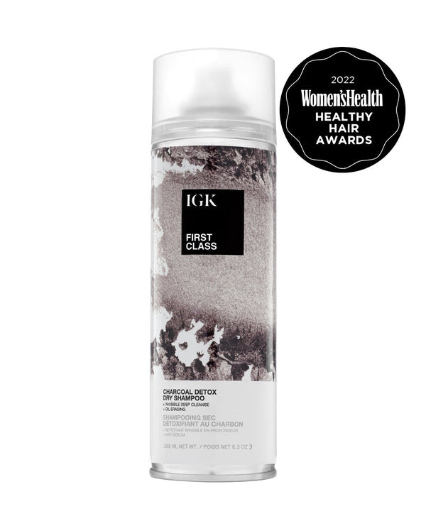 First Class Dry Shampoo with award seal