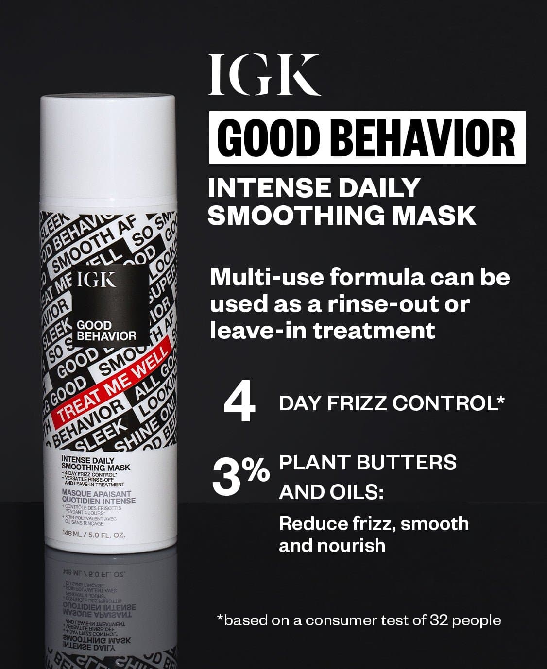 Good Behavior Intense Daily Smoothing Mask