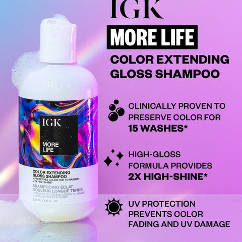MORE LIFE Color Extending Shampoo — Retail 6