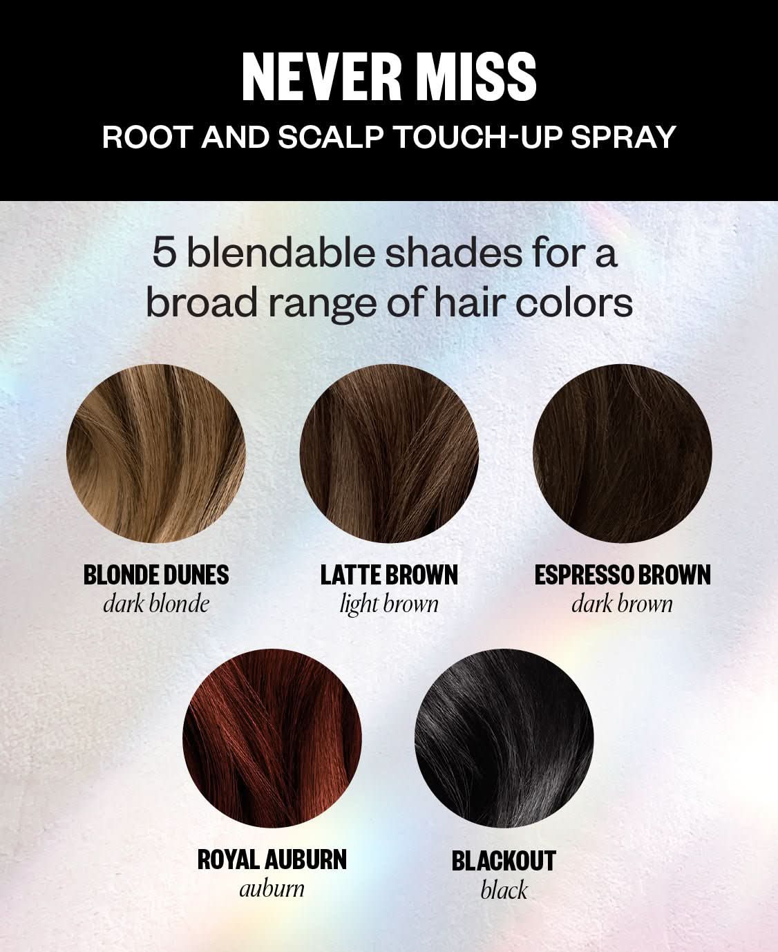 Never Miss Root and Scalp Touch-Up Spray - Dark Blonde