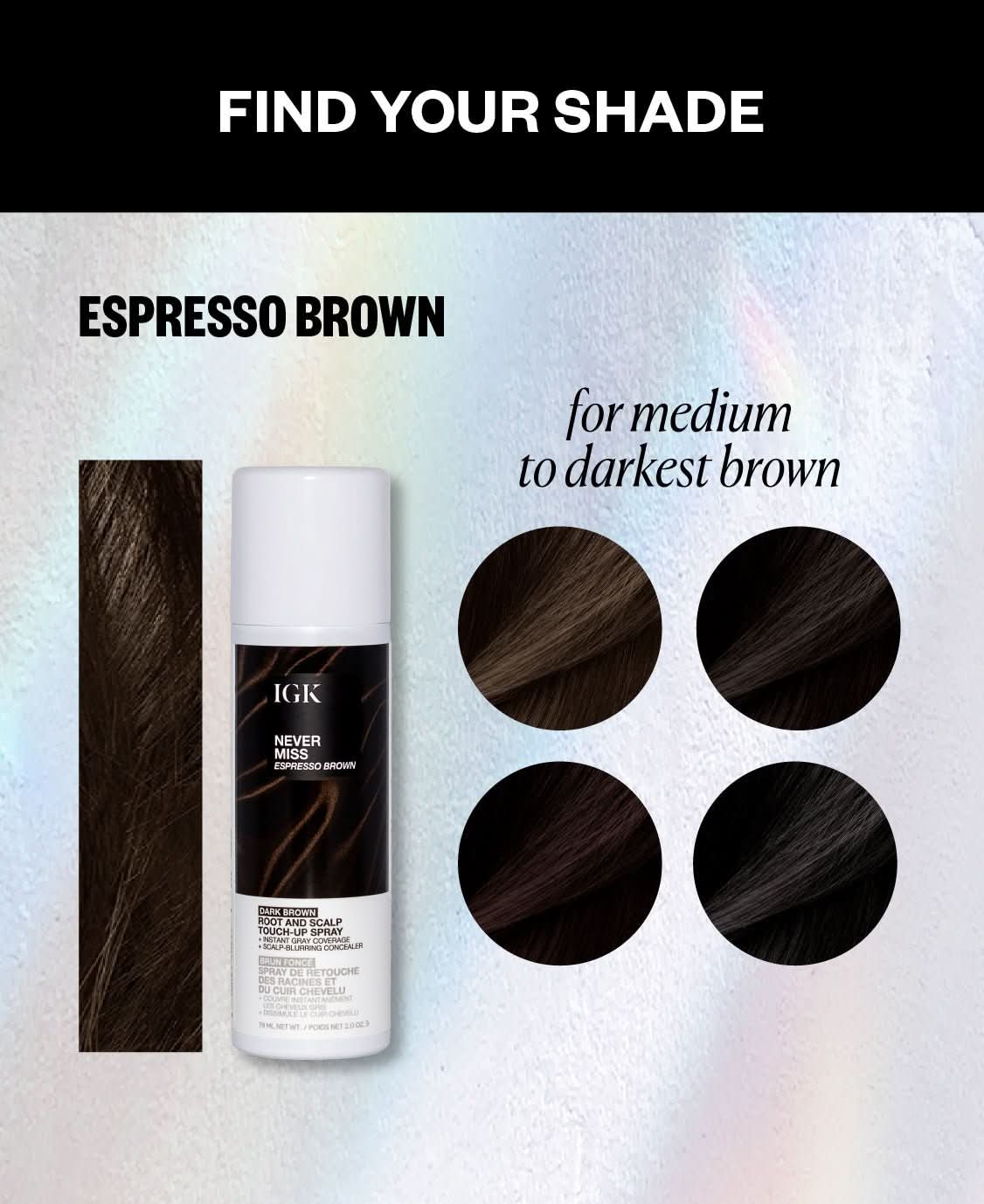 Never Miss Root and Scalp Touch-Up Spray - Dark Blonde