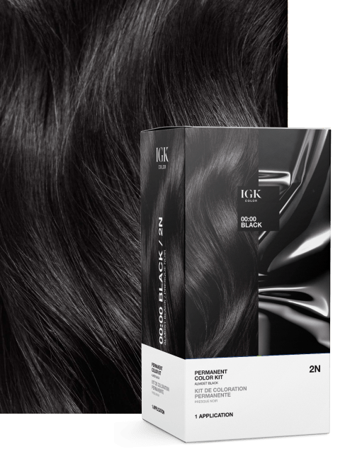 IGK Permanent Color Kit 2N 00:00 Black IGK Permanent Color Kit 2N 00:00 Black