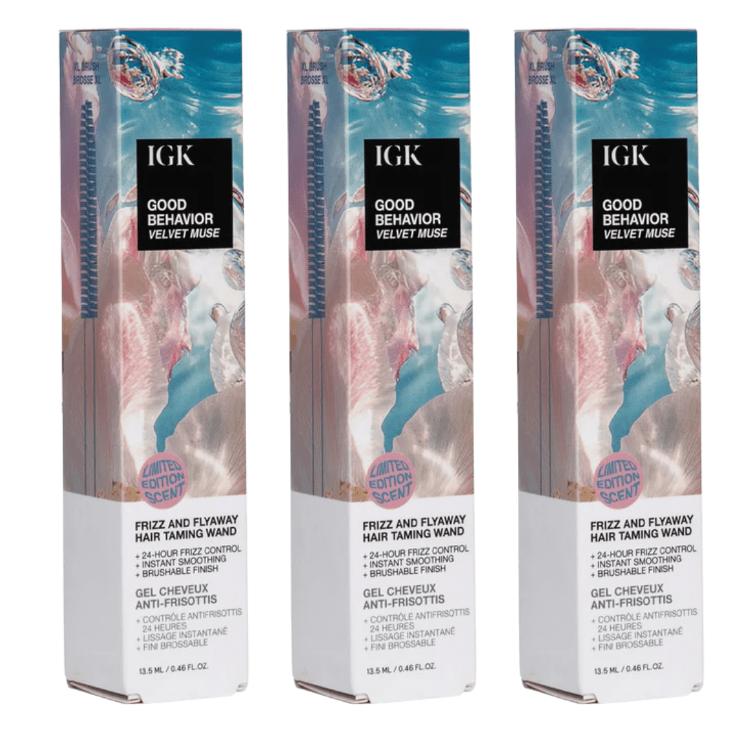 Good Behavior Frizz and Flyaway Lightweight Gel Hair Taming Wand, Velvet Muse Scent