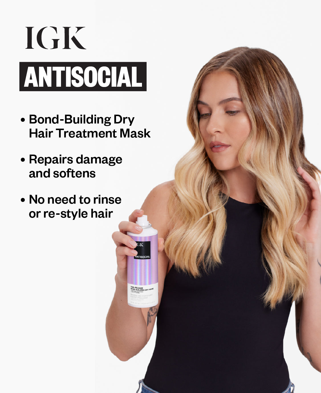 Antisocial Dry Hair Mask Jumbo