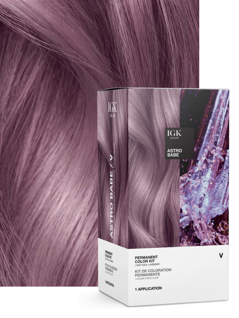Permanent hair color swatch - Astro Babe V
