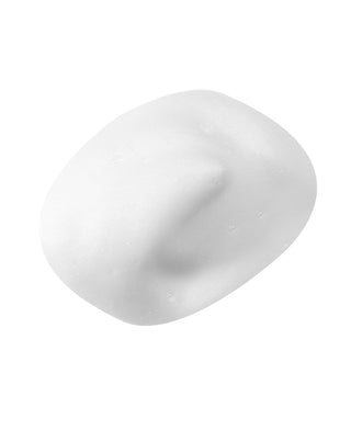 a white foam on a white background