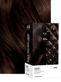 Permanent hair color swatch - Bold Brown 4AM