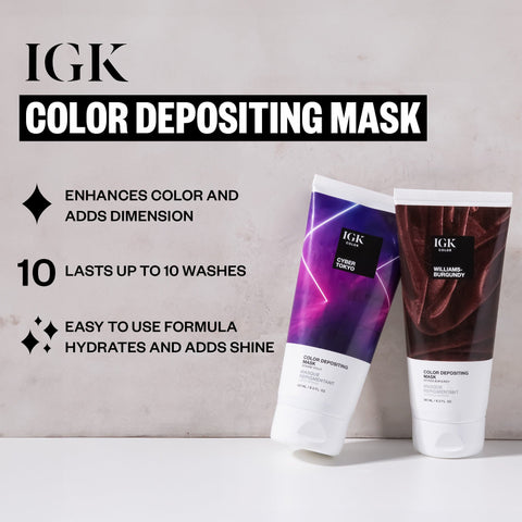 Ion Color Mask Color Depositing Mask: choose your ideal color! – IGK Hair