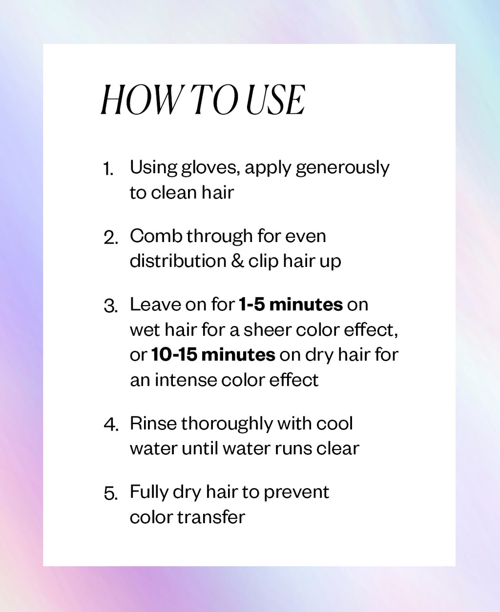 Color Depositing Gloss Mask - Tuscan Glow