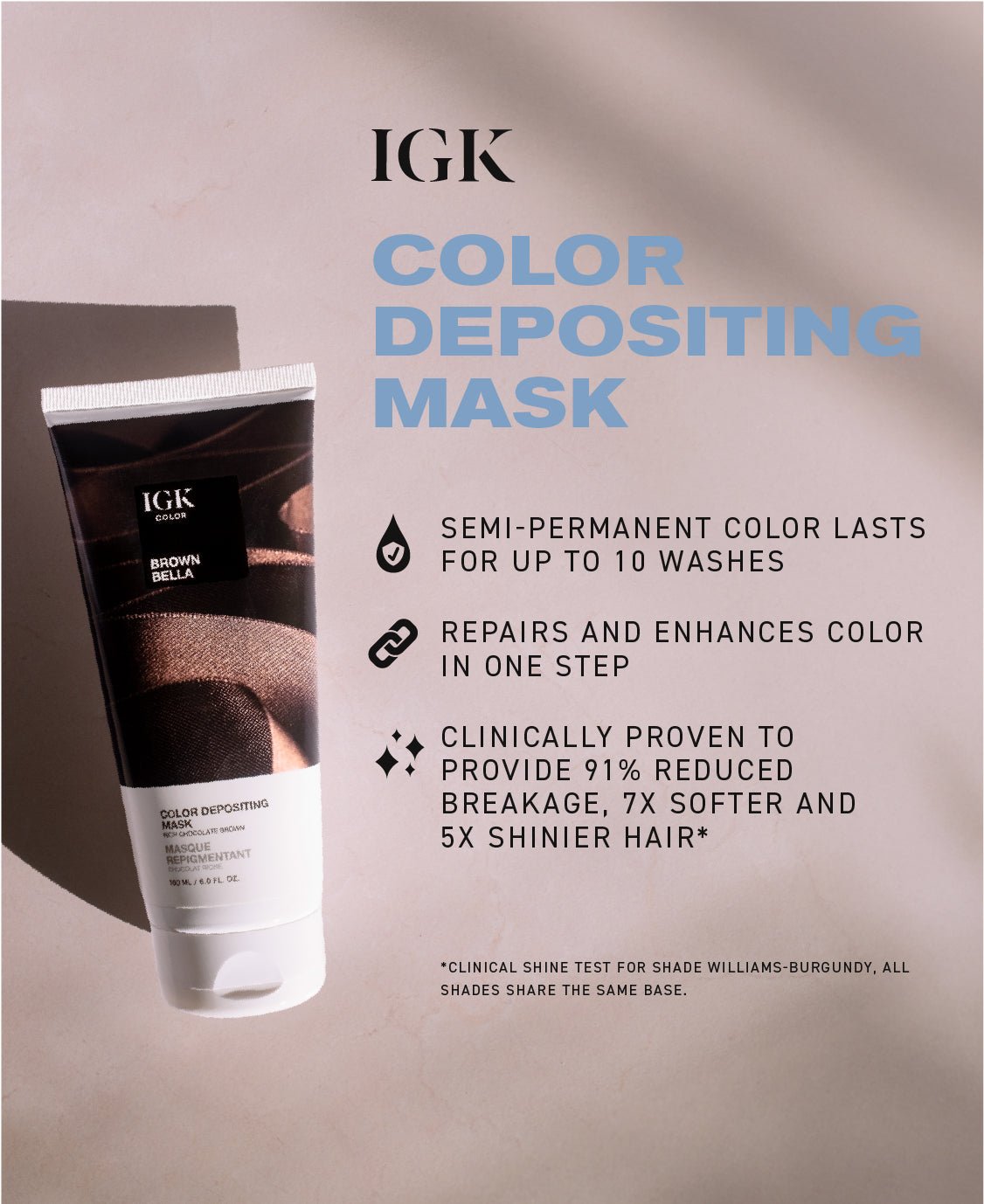 Color Depositing Hair Mask