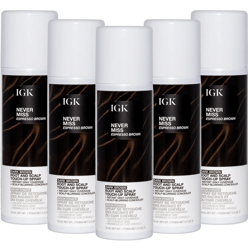 Never Miss Root and Scalp Touch-Up Spray - Dark Brown