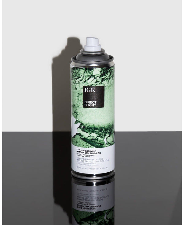 IGK Direct Flight OilAbsorbing Matcha Dry Shampoo IGK Hair