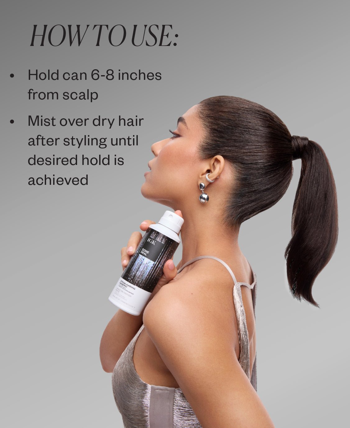 Done Deal Strong Finishing Hairspray