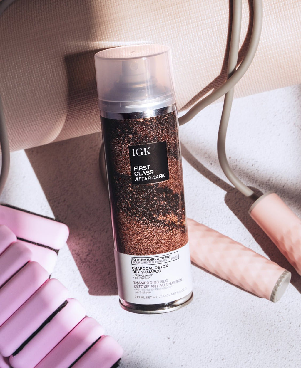 FIRST CLASS AFTER DARK Tinted Charcoal Detox Dry Shampoo