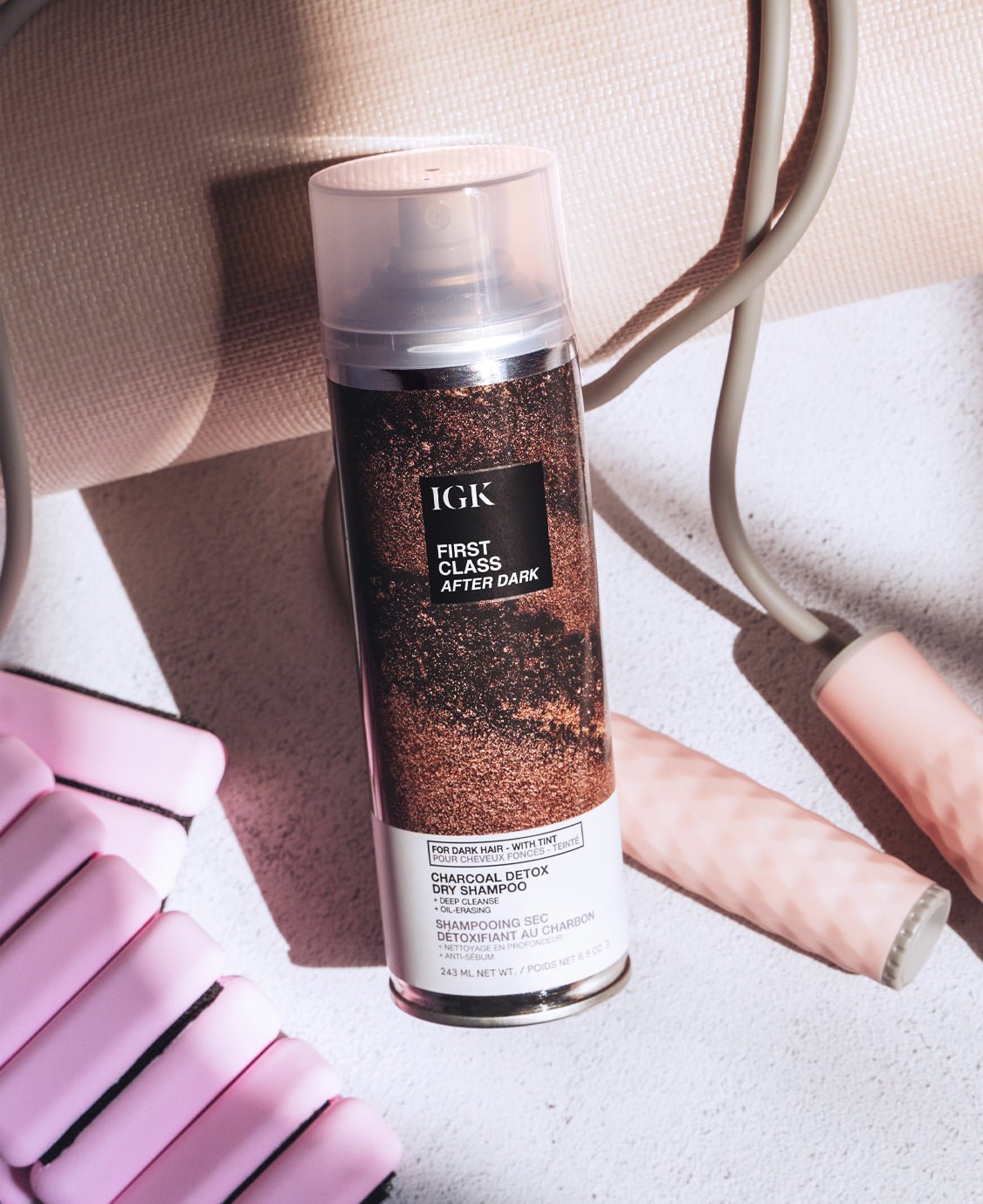 FIRST CLASS AFTER DARK Tinted Charcoal Detox Dry Shampoo