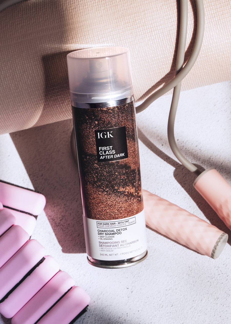 FIRST CLASS AFTER DARK Tinted Charcoal Detox Dry Shampoo key ingredients