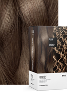 Permanent hair color swatch - French Riviera 6AG
