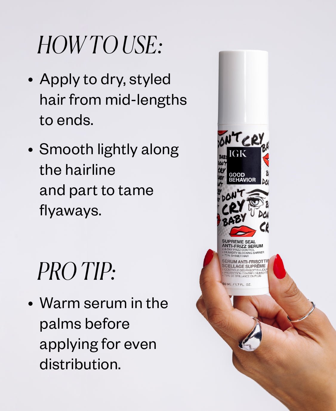 Good Behavior Supreme Seal Smoothing Serum