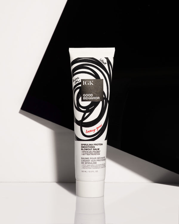 IGK Good Behavior Spirulina Protein Smoothing Blowout Balm IGK Hair