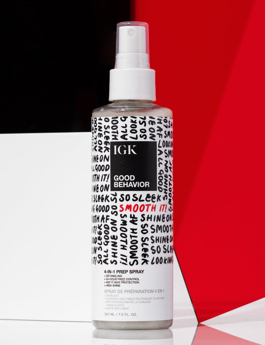 Good Behavior 4 in 1 Prep Spray key ingredients