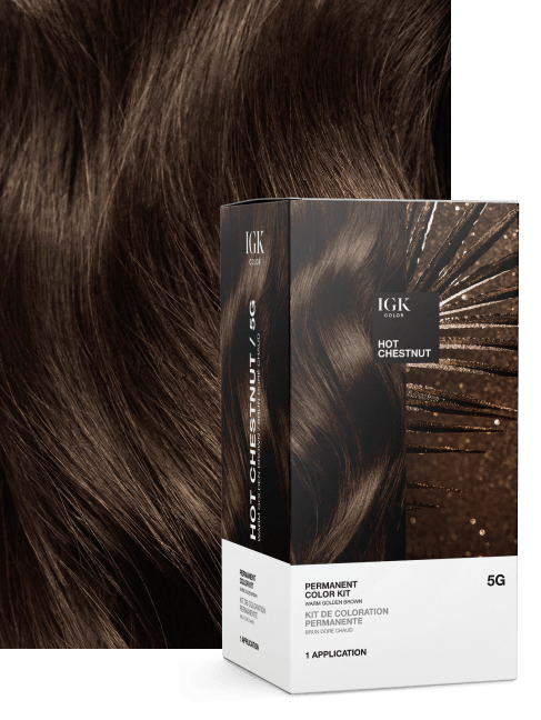 Permanent Color Kit - Hot Chestnut