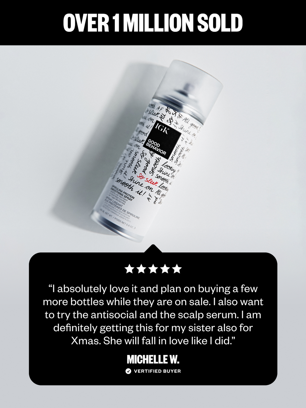 Good Behavior Smoothing Spray
