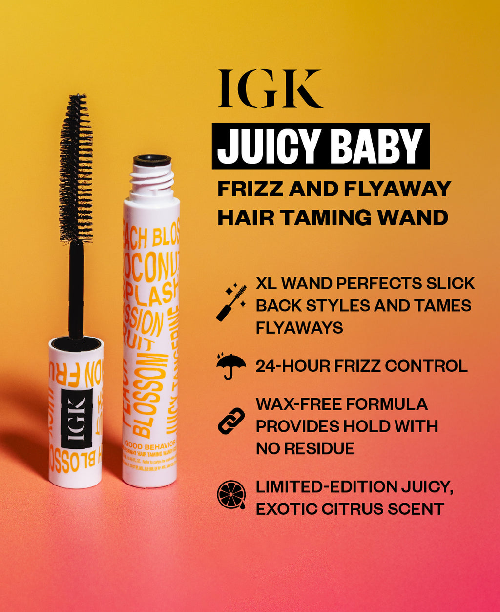 Slick Back Saviors Taming Wands (Good Behavior & Juicy Baby)