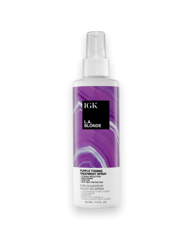 IGK L.A. Blonde Purple Toning Treatment Spray 7oz