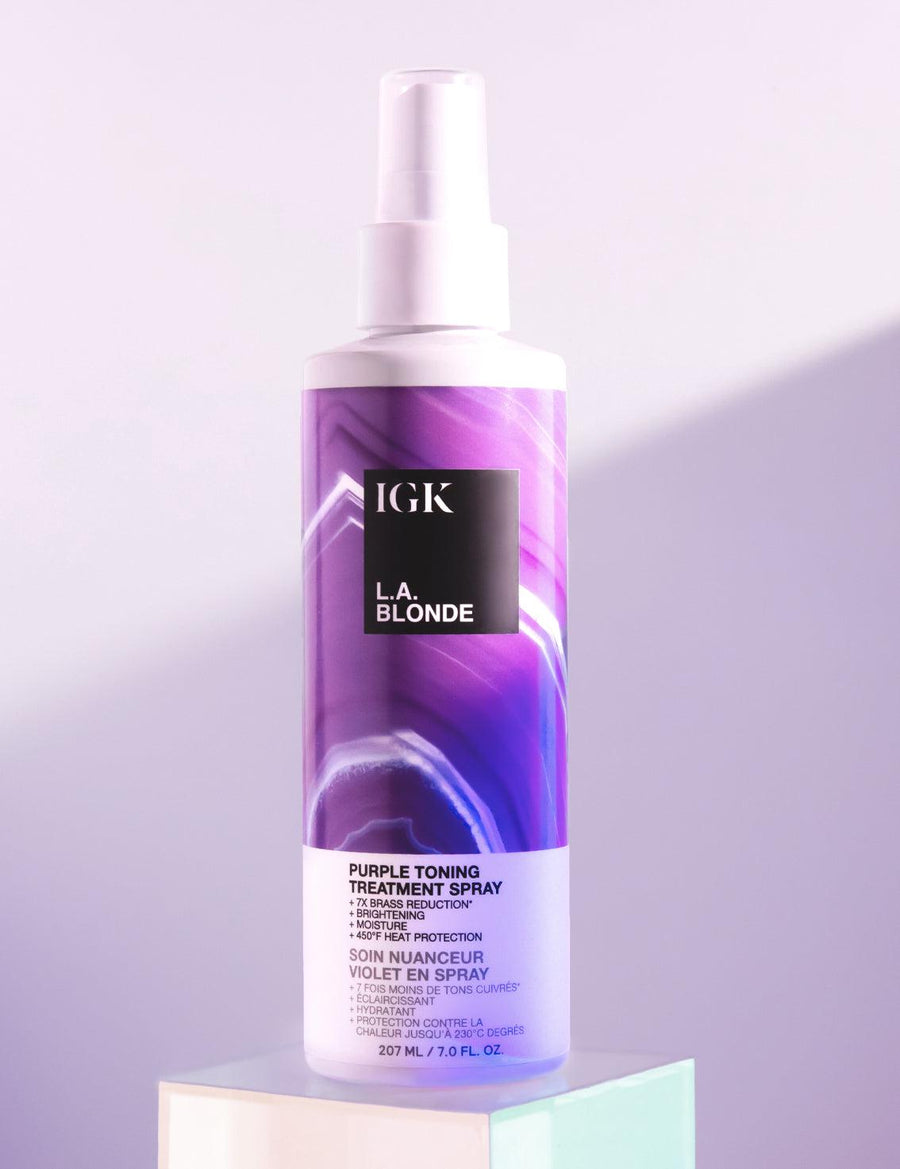 L.A. Blonde Purple Toning Treatment Spray key ingredients