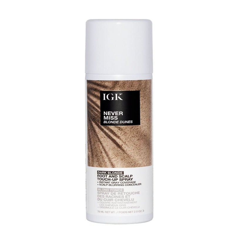 Never Miss touch-up spray in Blonde Dunes