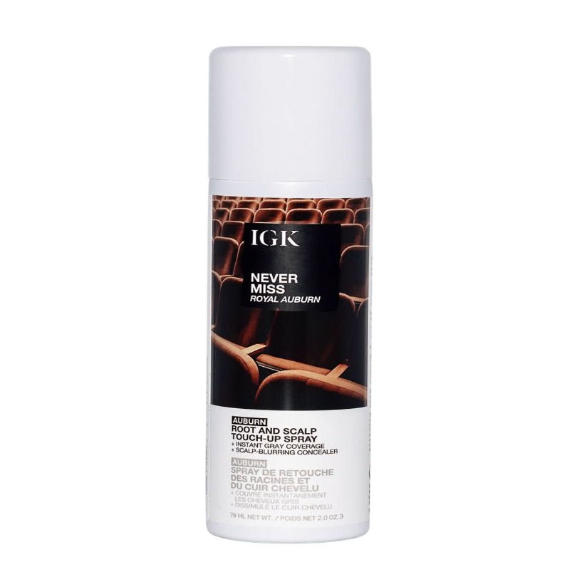 Never Miss touch-up spray in Royal Auburn