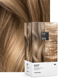 Permanent hair color swatch - Out in Malibu 8N