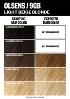 Permanent Color Kit - Blonde Shades