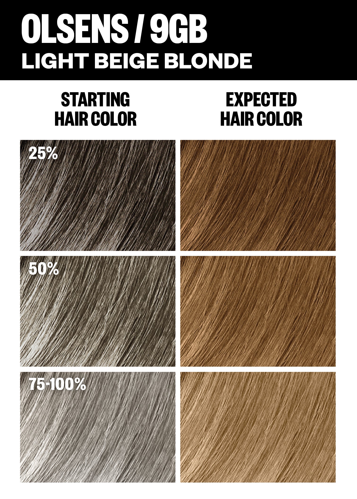 Permanent Color Kit - Blonde Shades