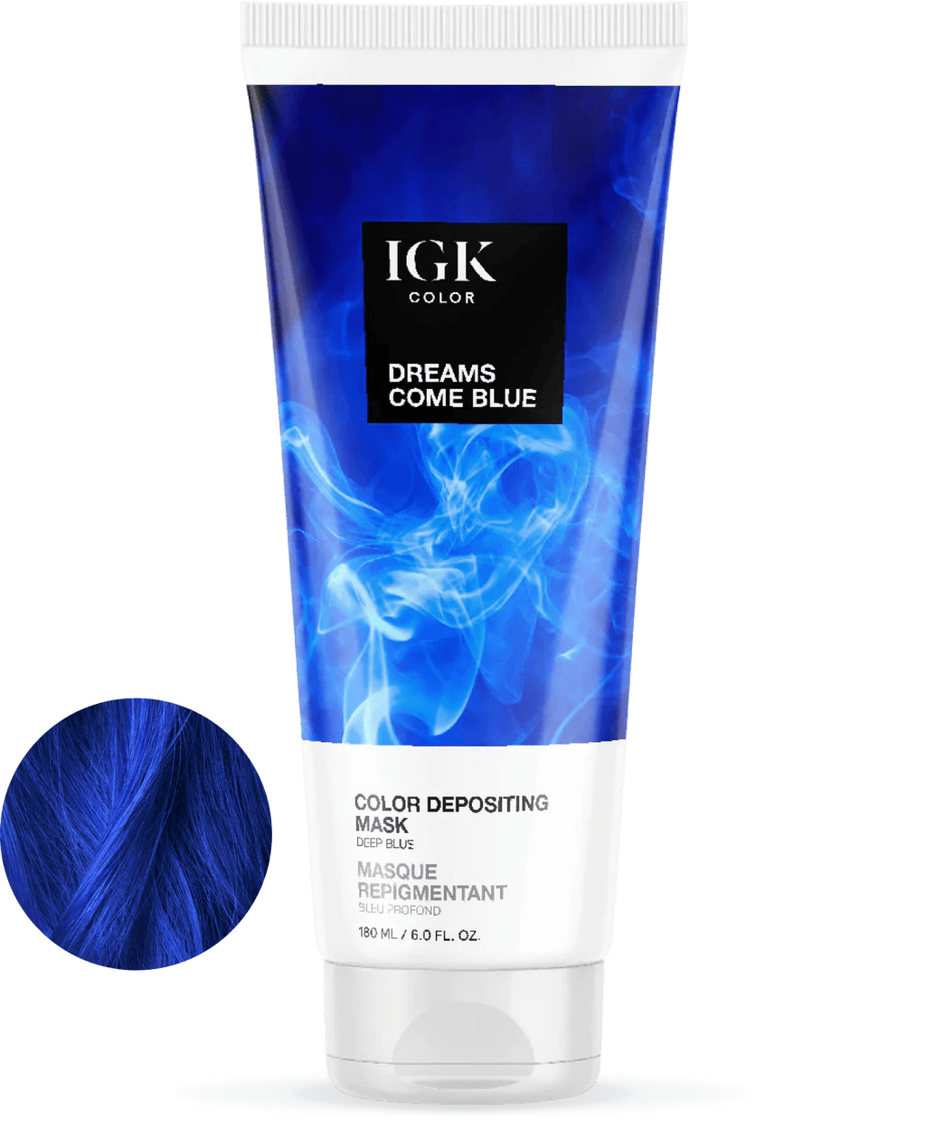 Color Depositing Hair Mask - Dreams Come Blue