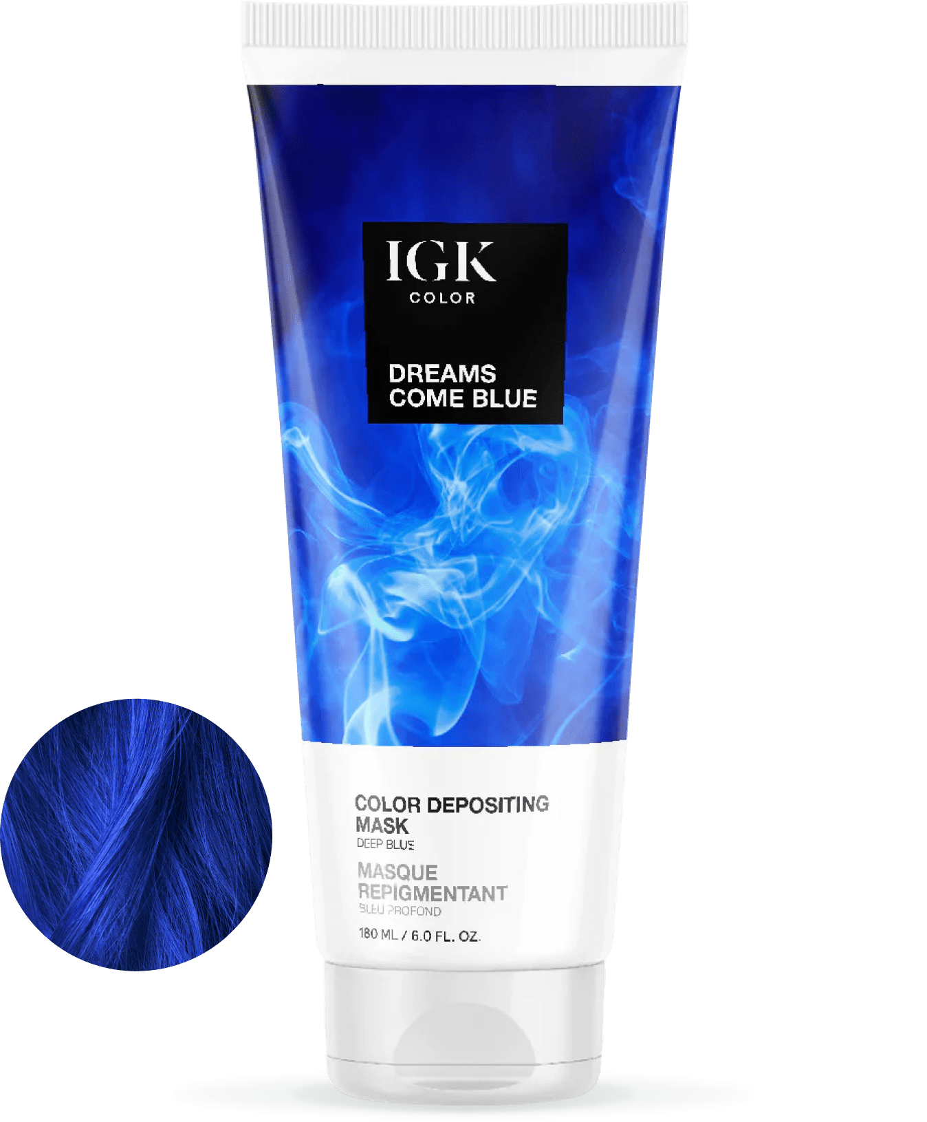 Color Depositing Hair Mask - Dreams Come Blue