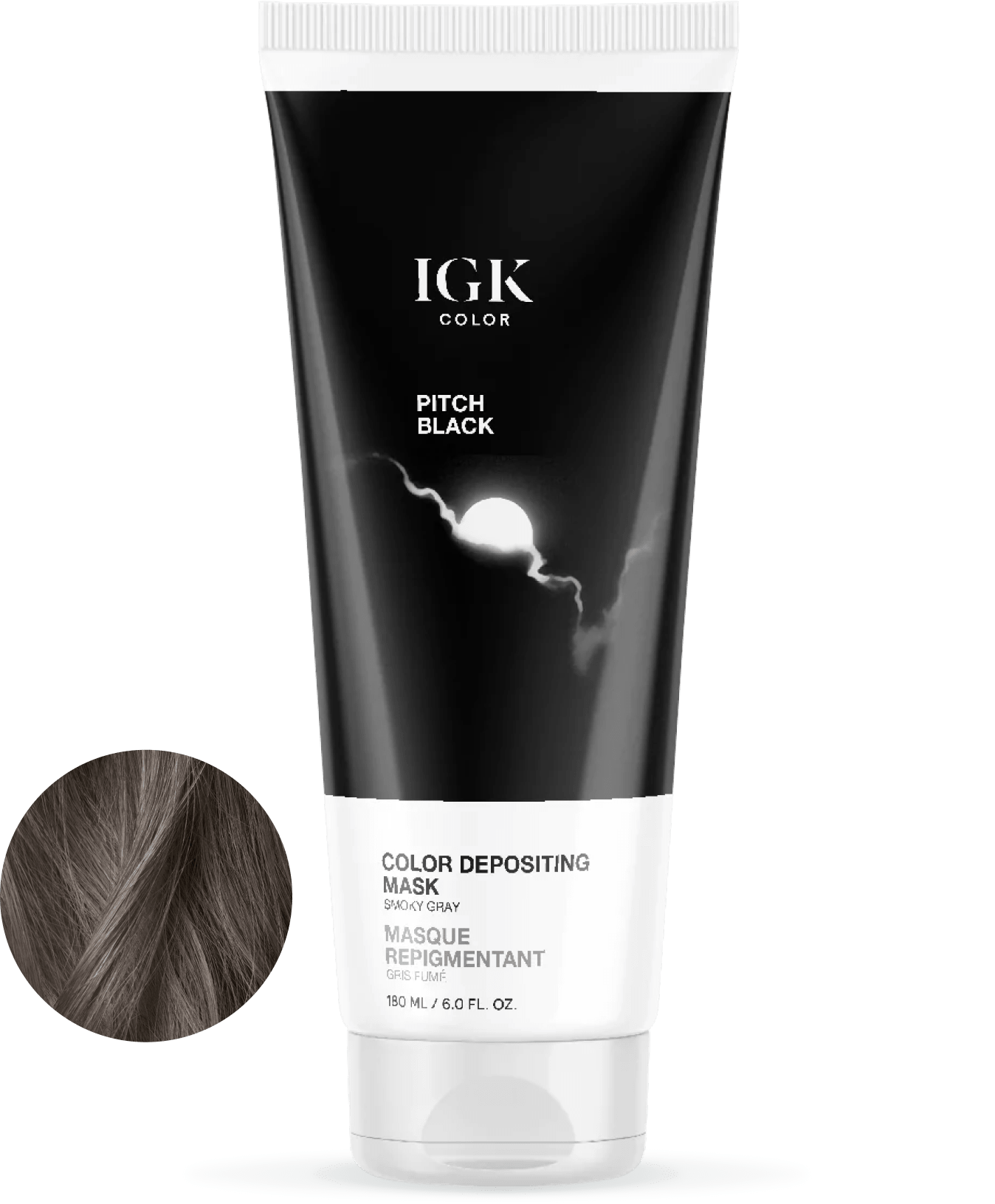Color Depositing Hair Mask - Pitch Black