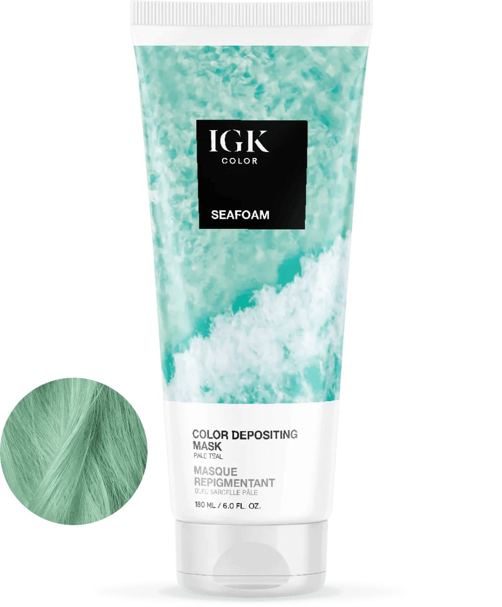 Color Depositing Hair Mask - Seafoam