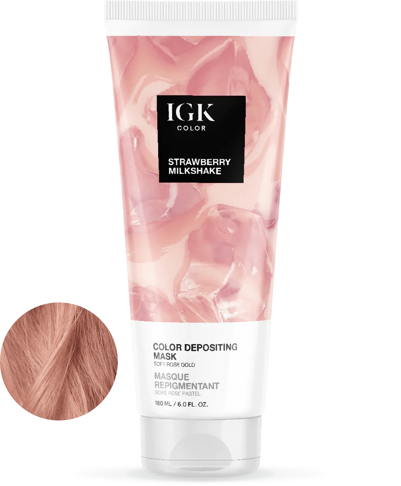 Color Depositing Hair Mask - Strawberry Milkshake