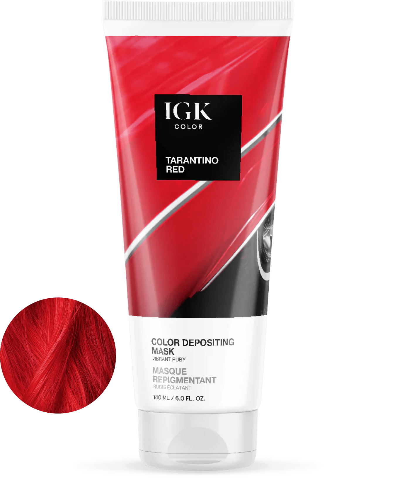 Color Depositing Hair Mask - Tarantino Red