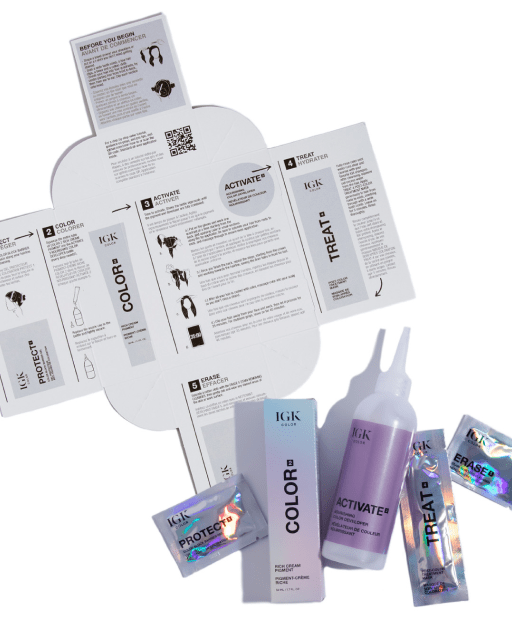 Permanent Color Kit - Brown Shades