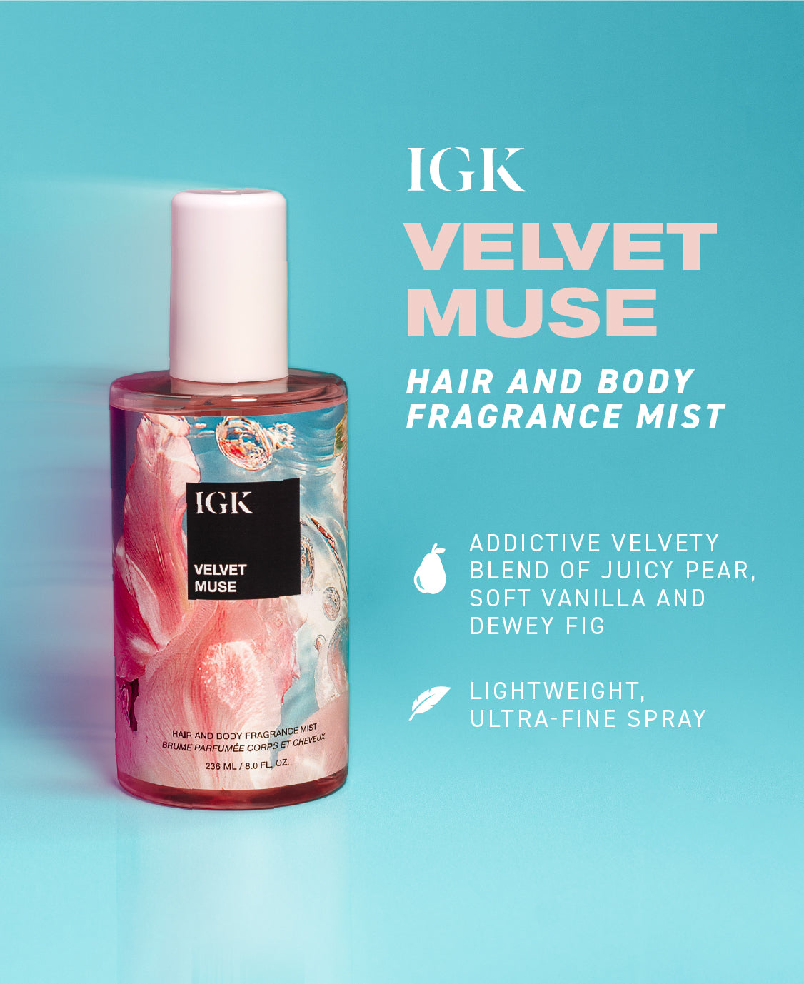 Velvet Muse Fragrance Mist & Hair Taming Wand