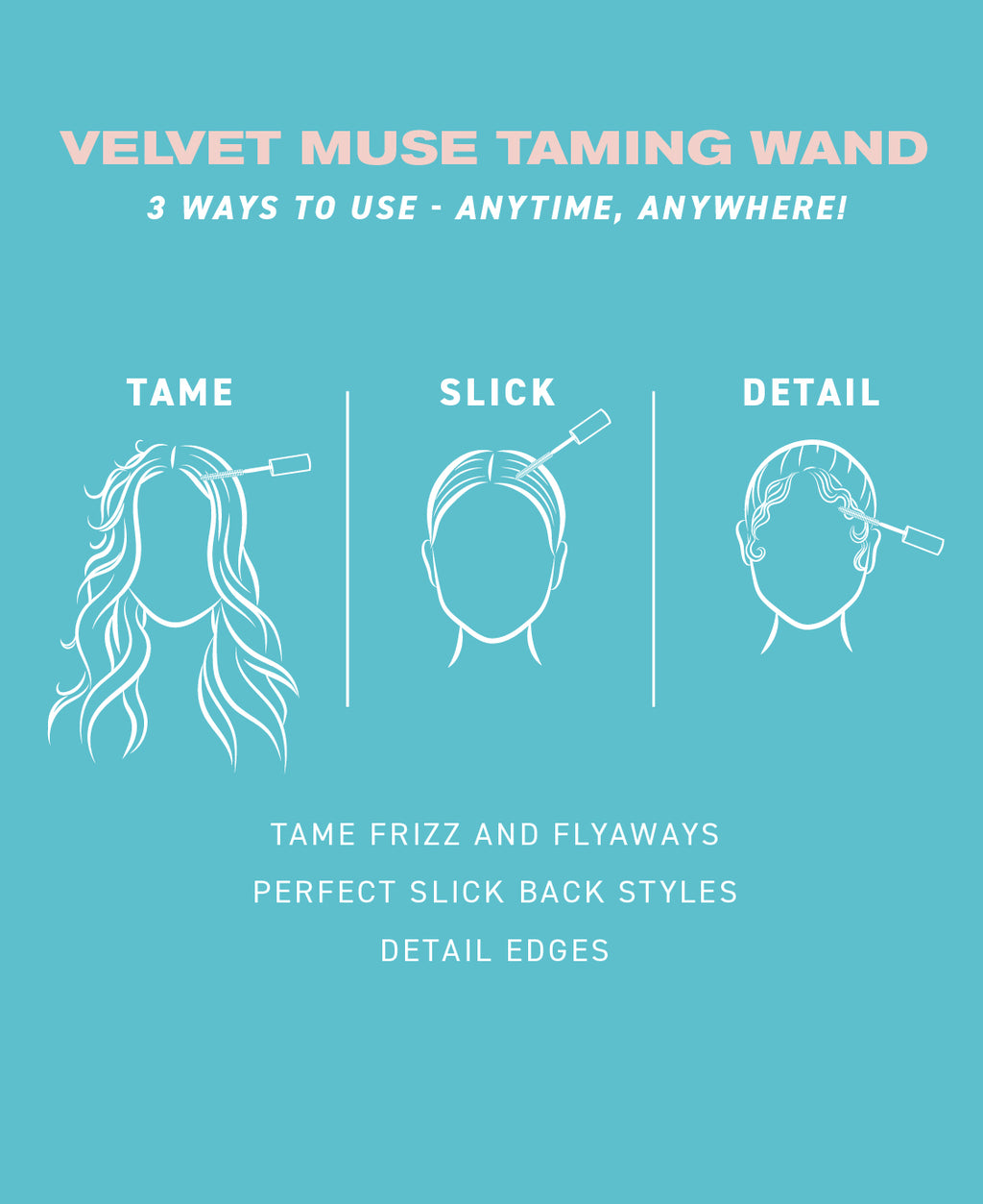 Velvet Muse Fragrance Mist & Hair Taming Wand