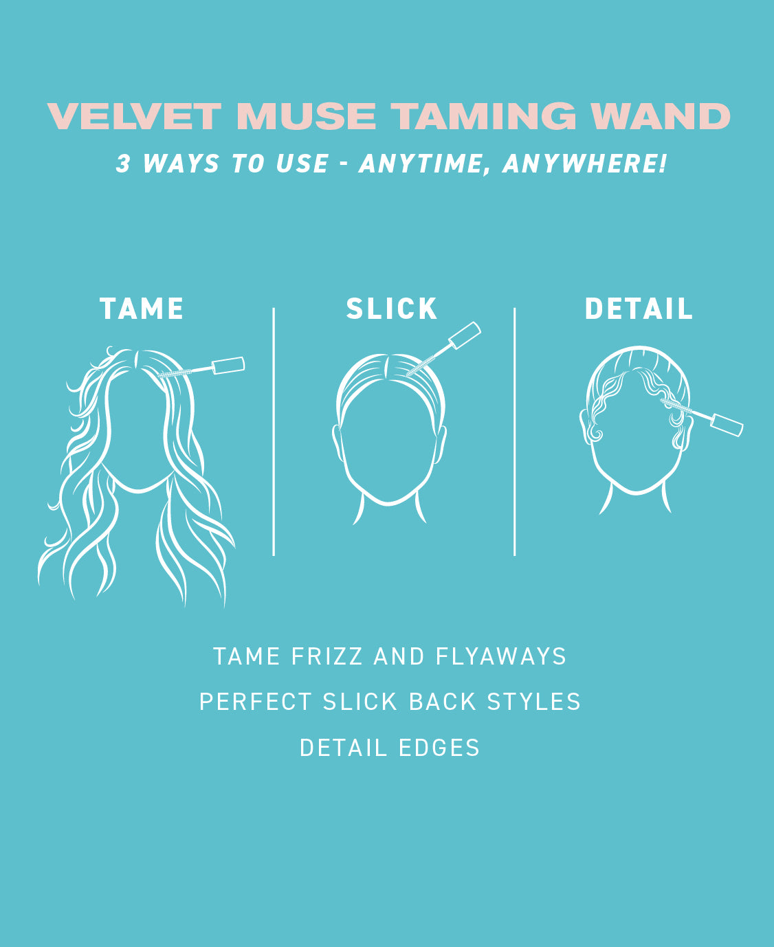 Velvet Muse Fragrance Mist & Hair Taming Wand