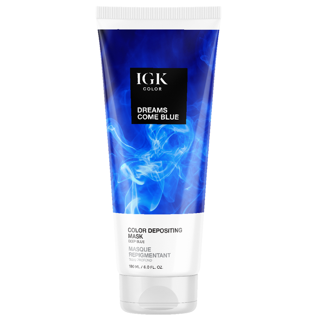 Color Depositing Hair Mask — Dreams Come Blue 1